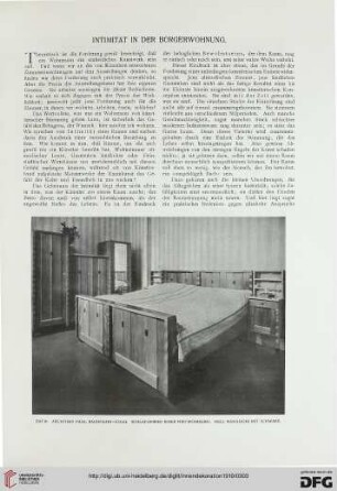 Intimität in der Bürgerwohnung