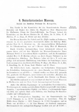 6. Naturhistorisches Museum.