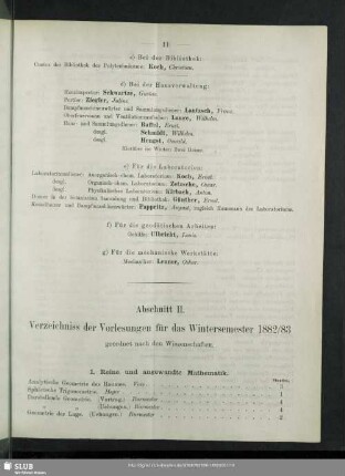 1. Reine und angewandte Mathematik