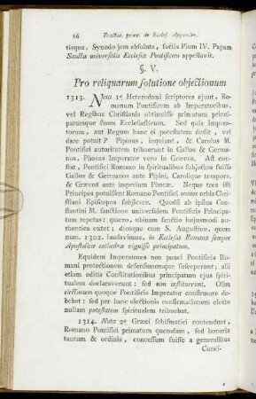 §. V. Pro reliquarum solutione objectionum.