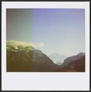 Blick von Interlaken auf die Jungfrau