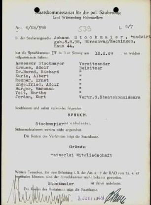 Stockmaier, Johann