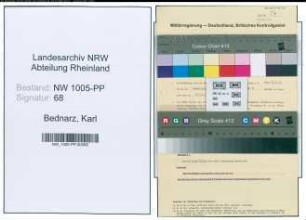 Entnazifizierung Karl Bednarz , geb. 22.09.1900 (Bergmann)
