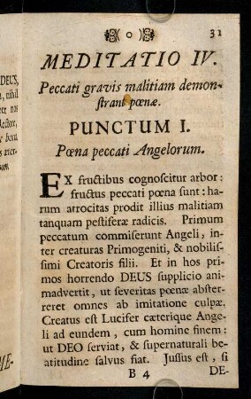31-41, Meditatio IV