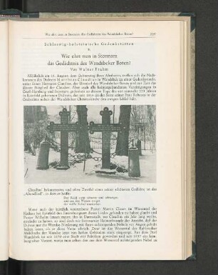 Schleswig-holsteinische Gedenkstätten