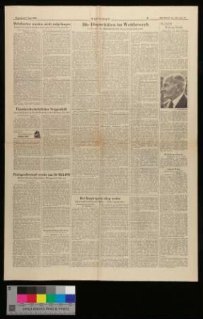DIE WELT Nr. 130 Das Porträt William Scholz