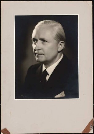 Portrait Gustav Allinger: Portrait von Gustav Allinger