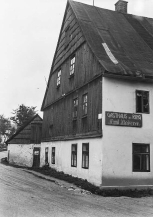 Gasthaus am Ring : Das "Gasthaus am Ring Emil Fladerer" in Nové Hamry