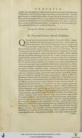 XIII.De pace cum Francis ineunda concilium.