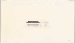 Kreiskrankenhaus, Gardelegen: Ostansicht 1:200