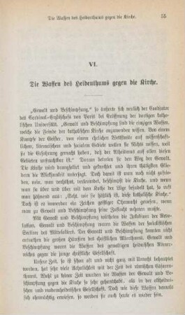 55-75 Die Waffen des Heidenthums gegen die Kirche