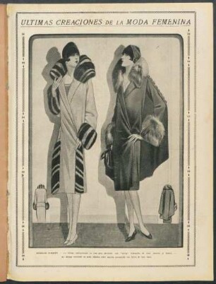 Últimas creaciones de la moda femenina