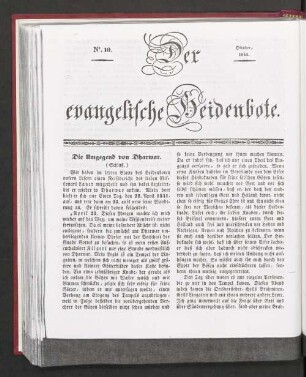 N°. 10. Oktober, 1841