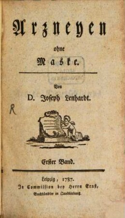 Arzneyen ohne Maske, 1