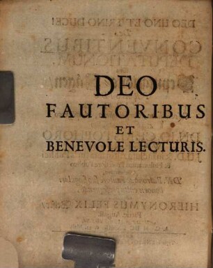 De conventibus deputationum : = Von Deputations-Tägen