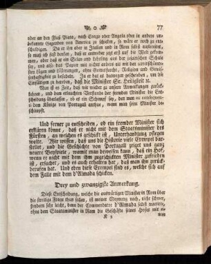 Drey und zwanzigste Anmerkung. - Zwey und dreyßigste Anmerkung.