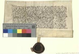 Hans Strantz zu Petershagen verpfändet dem Kloster ein Schock Groschen Jahreszins zu Briesen für 15 Schock Groschen.