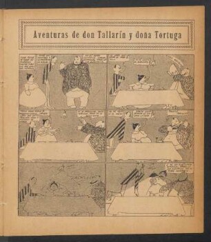 Aventuras de don Tallarín y doña Tortuga - [Cómic, continuación]