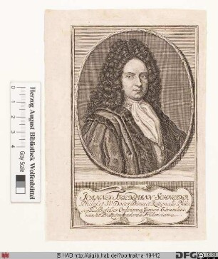 Bildnis Johann Friedemann Schneider