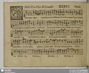 XXXVI. Omnes gentes plaudite manibus