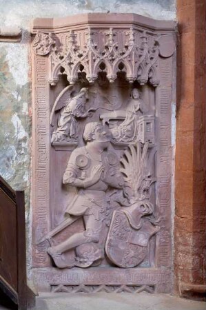 Epitaph mit Graf Bernhard II. von Solms, gestorben 1459