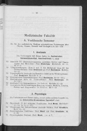 Medizinische Fakultät
