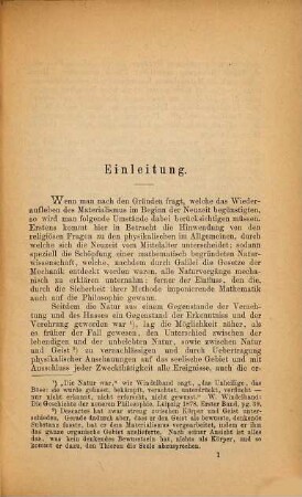 Die Leibniz'sche Philosophie, aufgefasst als Widerlegung des Materialismus
