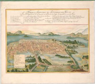 Forma y Levantado De La Ciudad De Mexico