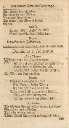 Dominica 2. Aduentus