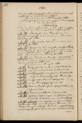 Ablehnung des Untersützungsgesuchs des Bibliothekspedells Friedrich Weißleder.