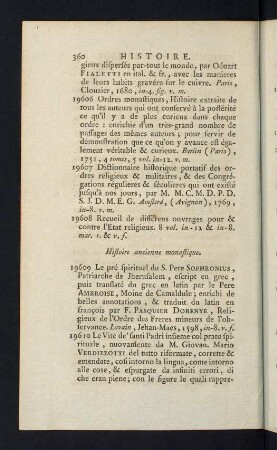 360-361, Histoire ancienne monastique