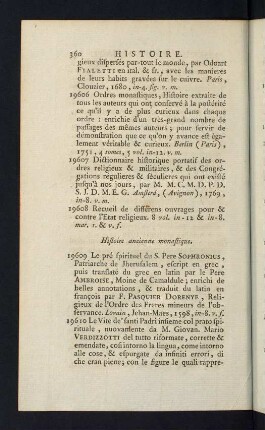 360-361, Histoire ancienne monastique