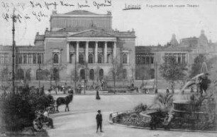 Leipzig: Augustusbad [sic] mit neuem Theater