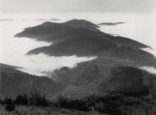 Blick vom Belchen über den Schwarzwald