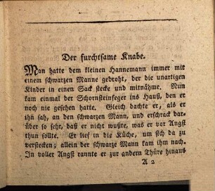 Kleine Bildergallerie von guten und bösen Knaben und Mädchen : in 24 Kupfern bildlich vorgestellt und durch ebenso viele moralische Erzählungen erklärt, 3