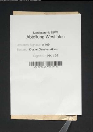Freibrief des Arnold v. Brenken zu Erpenburg für Gertrud Schlüter aus Alfen.