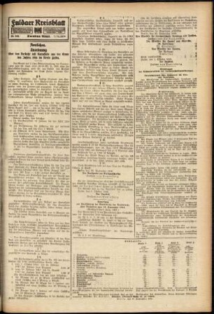 Zweite Ausgabe vom Samstag, den 07. Oktober 1916.