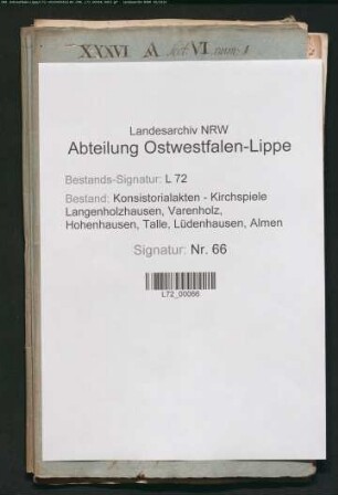 Kirchenvisitationen