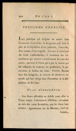 Troisième Exercice