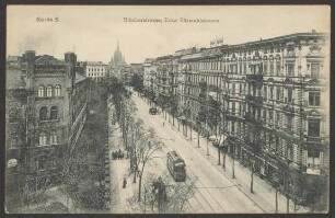 Ansichtskarte Blücherstraße, Ecke Baerwaldstraße [2/2]