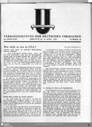 Wie sieht es aus in den USA?