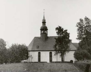 Neudorf, Dorfkirche, Ansicht von Westen
