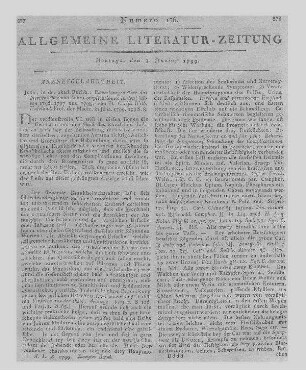Sammlung von Beurtheilungen einiger bayerschen politischen Druckschriften. Von einem Zuschauer auf dem Lande. [S.l.] 1797