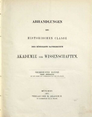 Kaiser Karl V. und die Römische Curie : 1544 - 1546. 2, Von der Berufung des Trienter Concils bis zum Wormser Reichstagsabschied