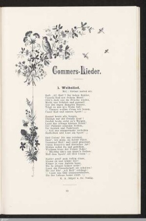 Commers-Lieder