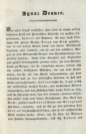 Ignaz Denner