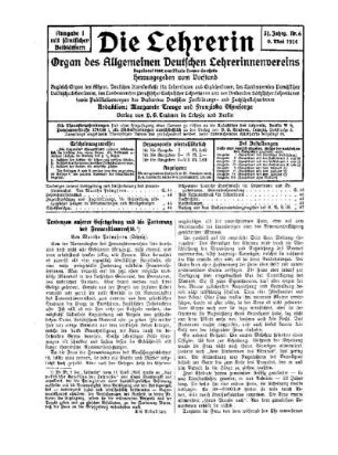 Tendenzen unserer Gesetzgebung und die Forderung des Frauenstimmrechts