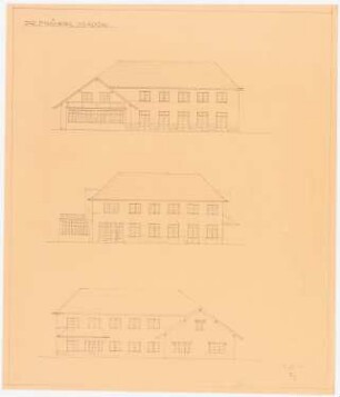 Garten Fraenkel, Berlin-Kladow: Ansichten Wohnhaus