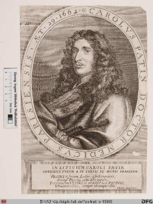 Bildnis Charles Patin