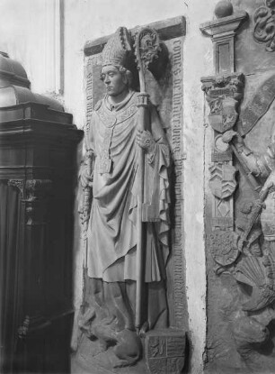 Wanddenkmal für Bischof Gerhard von Schwarzburg